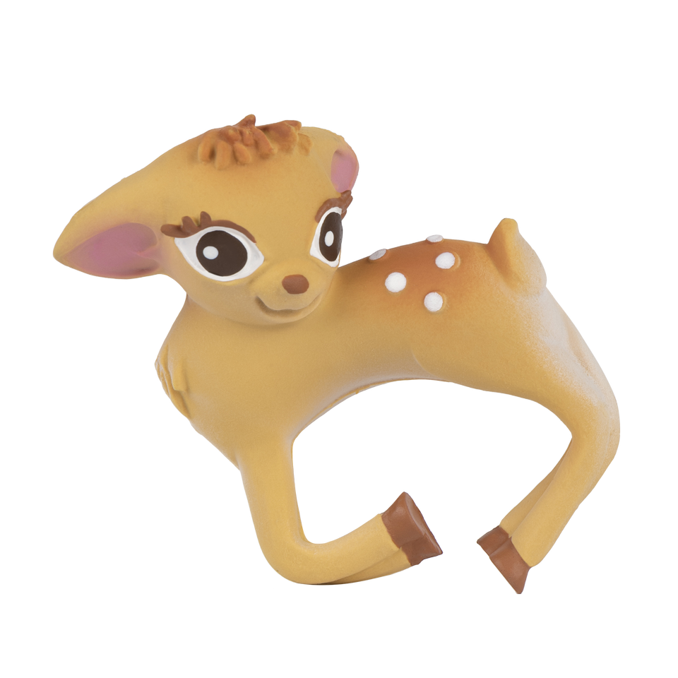 Olive la Biche – Jouet de bain et dentition bébé