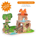 La Terre des dinosaures + 2 figurines offertes Papo - dinosaure