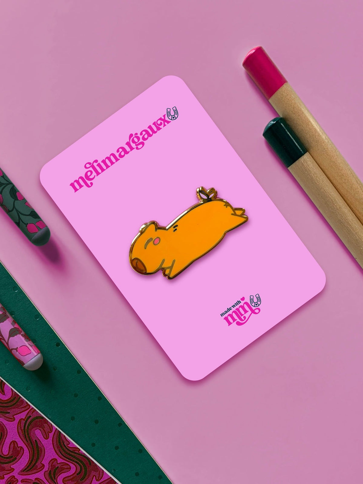 Capybaras | Pin’s emaillés