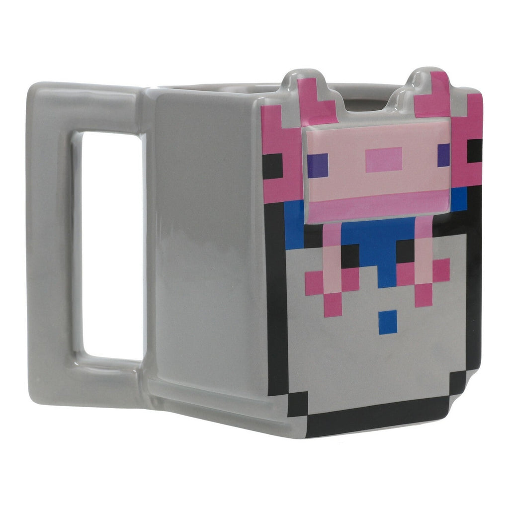 3D Minecraft Mug - Axolotl