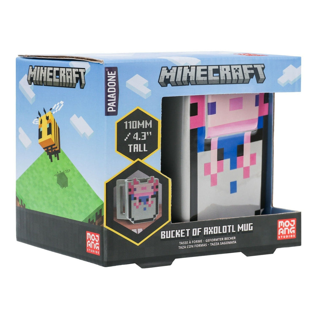 3D Minecraft Mug - Axolotl