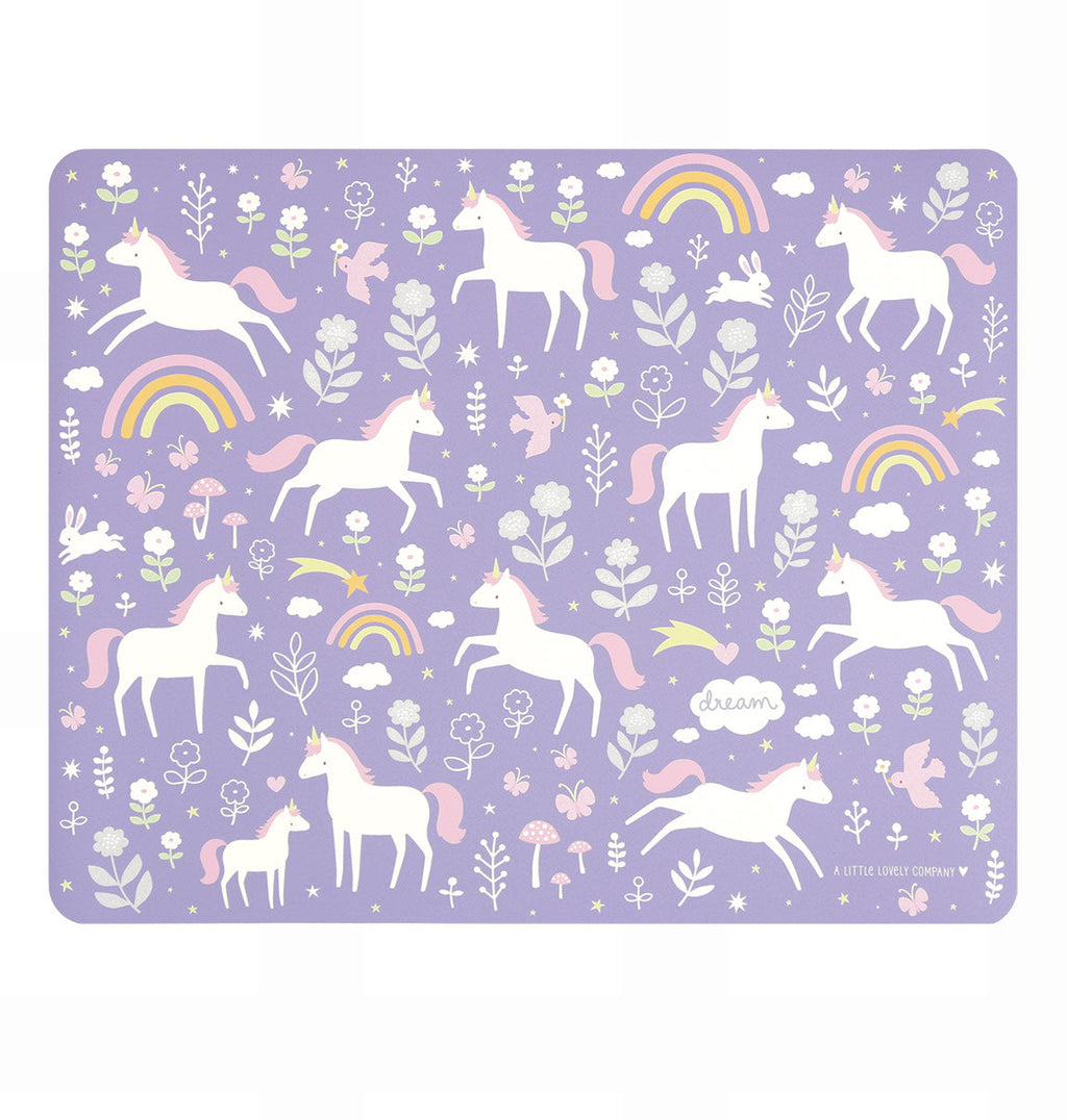 Set de table enfant - Unicorn Dreams – A Little Lovely Company