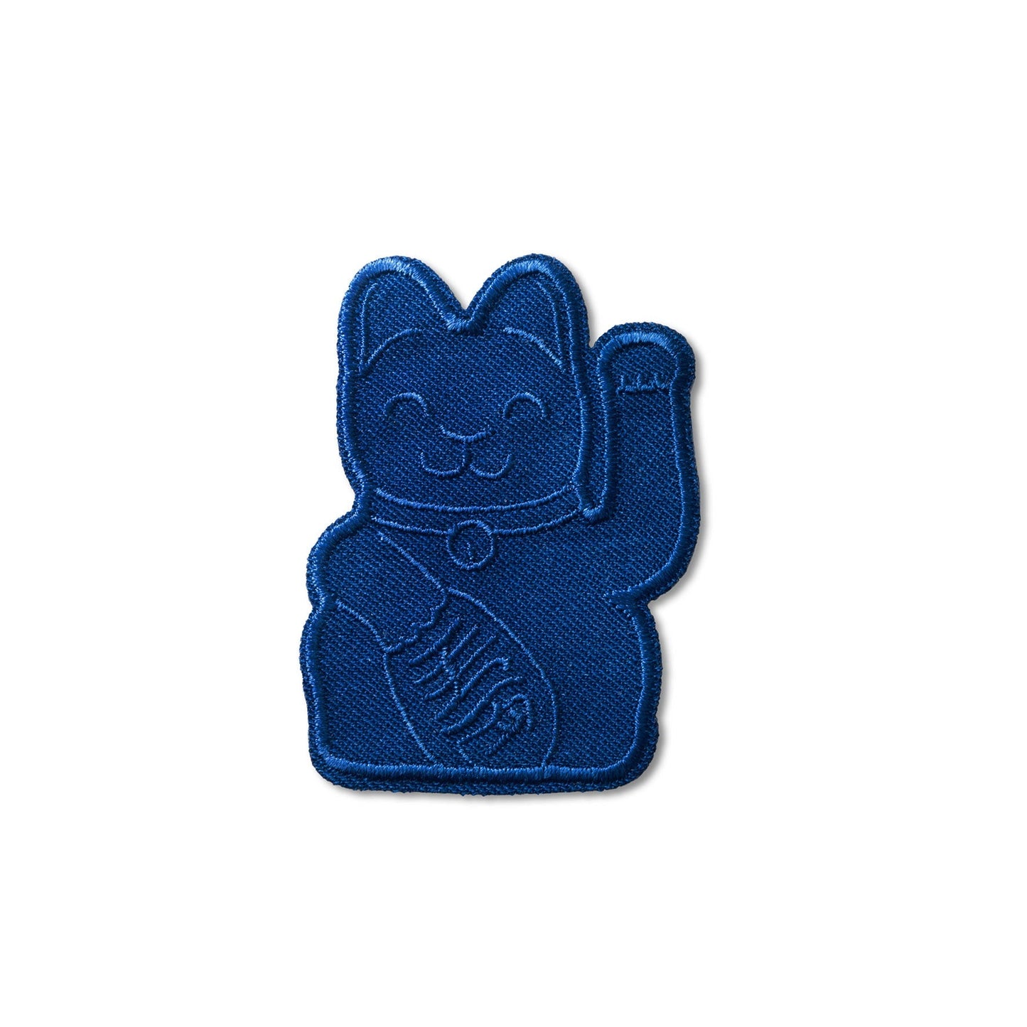 Patch Chat Chanceux Bleu Foncé - le Chat Chanceux