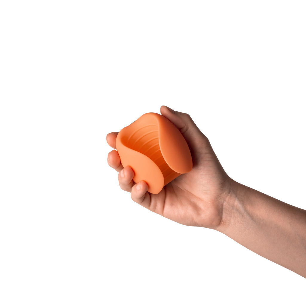 Peach Vibrating Stroker