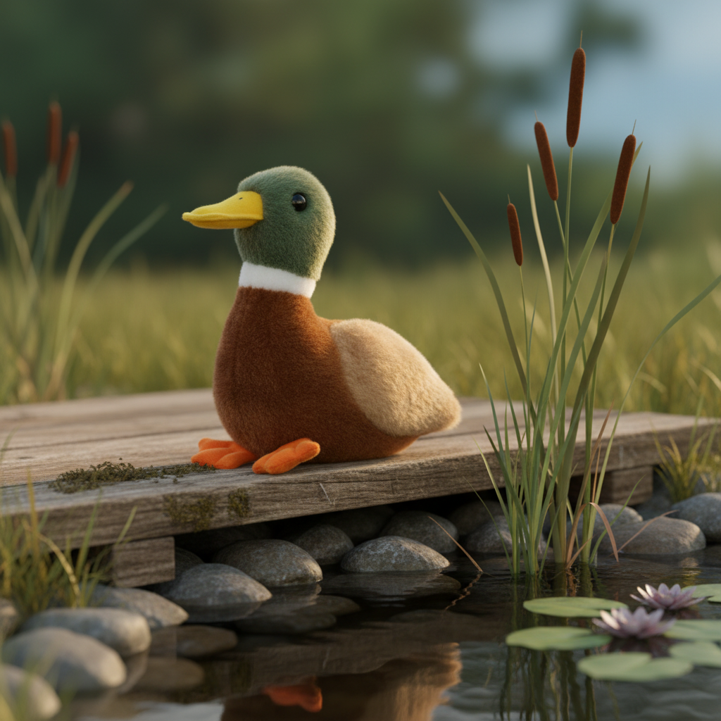 Peluche Pato Mallard