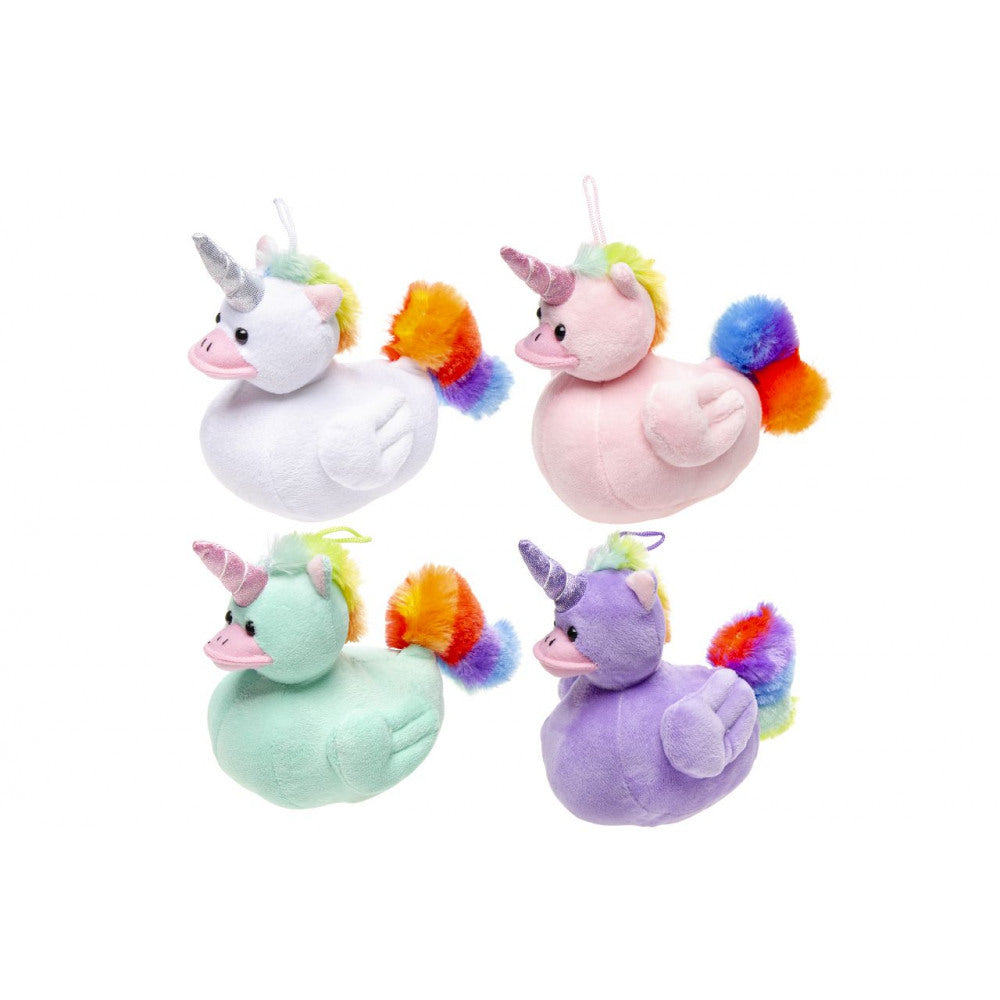 Peluche Canard Licorne LG Import CoinCaillerie