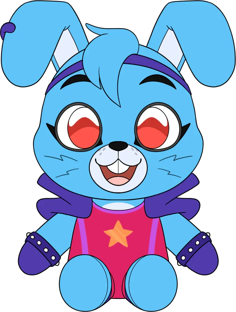 Peluche Ruined Glamrock Bonnie