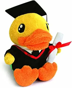 Peluche Canard Diplômé B.Duck  CoinCaillerie