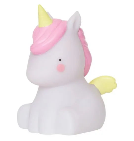 petite veilleuse licorne a little lovely company LLUNWH34 8719033865761