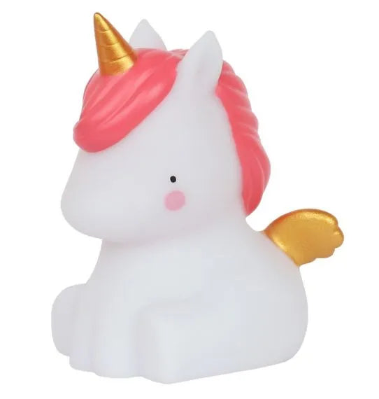 petite veilleuse licorne doree a little lovely company LLUNGO47 8719033869004