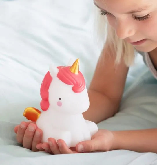 petite veilleuse licorne doree a little lovely company 