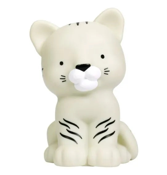 petite veilleuse tigre blanc a little lovely company LLTIWH74 8719715001067