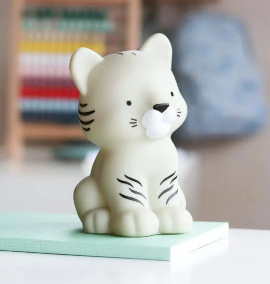 petite veilleuse tigre blanc a little lovely company 