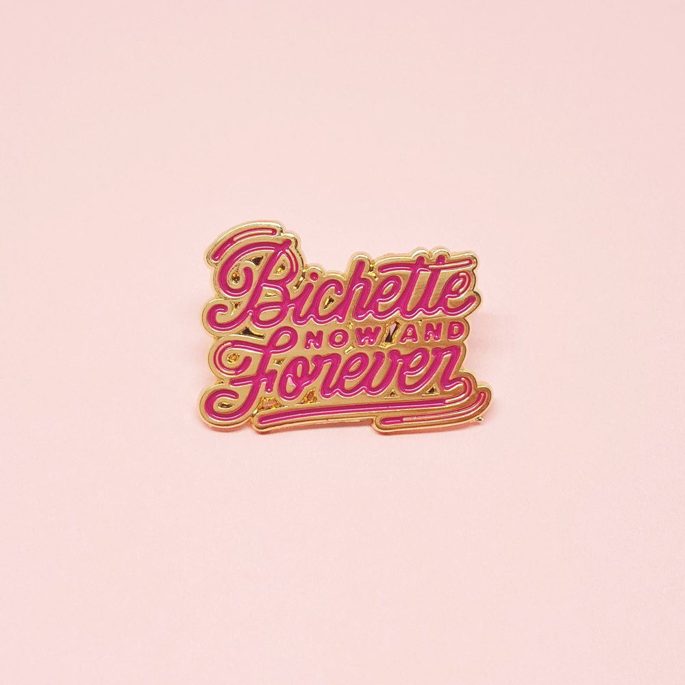 Pin's Bichette Forever Lolita Picco | Boutique d'objets cadeaux designs CoolDesign.fr