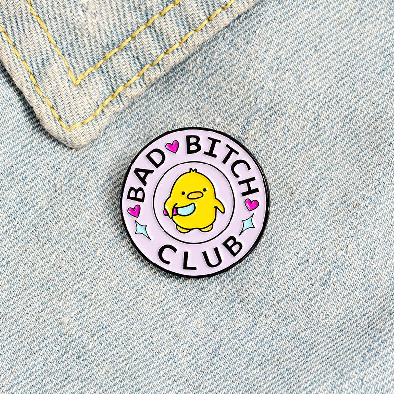 pins canard bad bitch club cdb 