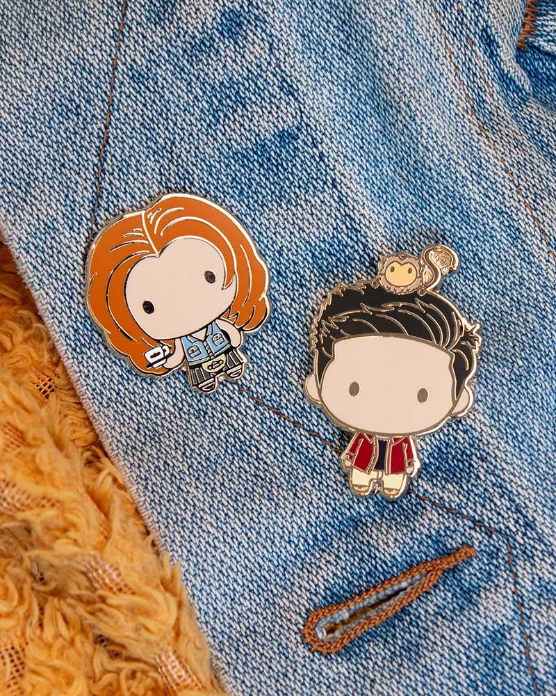 Pin's Friends Set 1.1 Rachel & Ross – Pin Kings Numskull