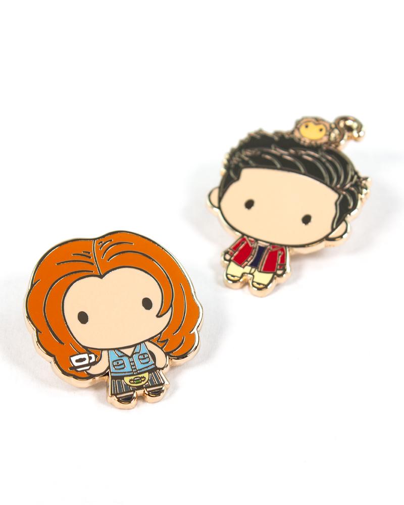 Pin's Friends Set 1.1 Rachel & Ross – Pin Kings Numskull