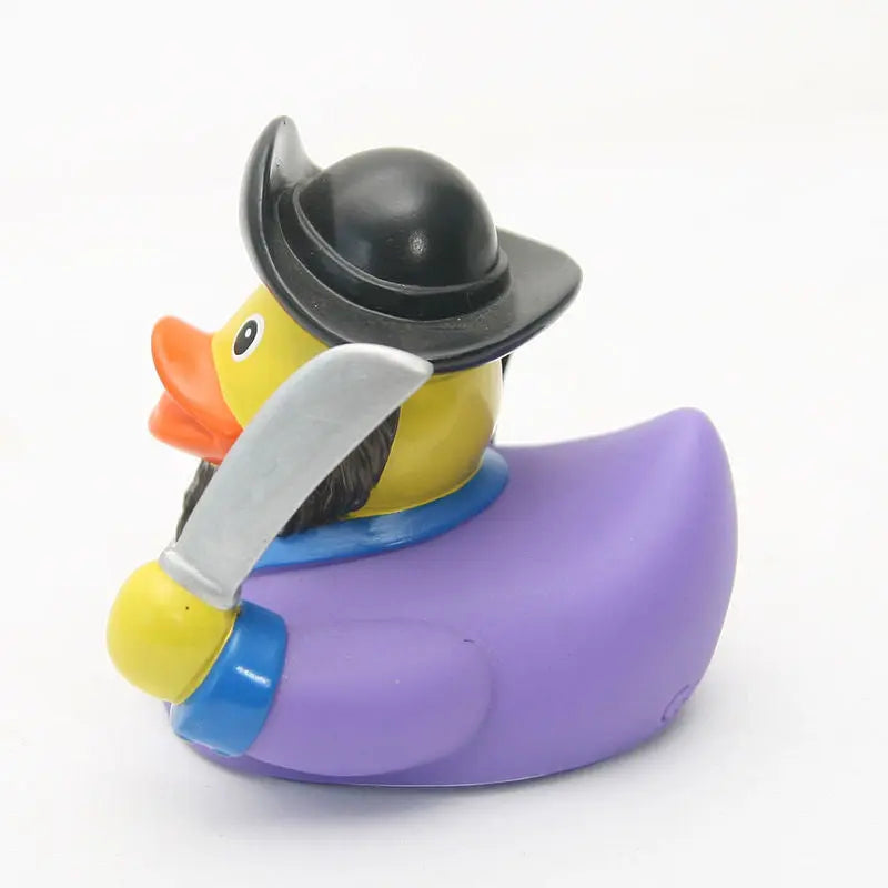 Canard Capitaine Pirate Violet Lilalu CoinCaillerie