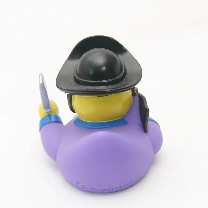 Canard Capitaine Pirate Violet Lilalu CoinCaillerie