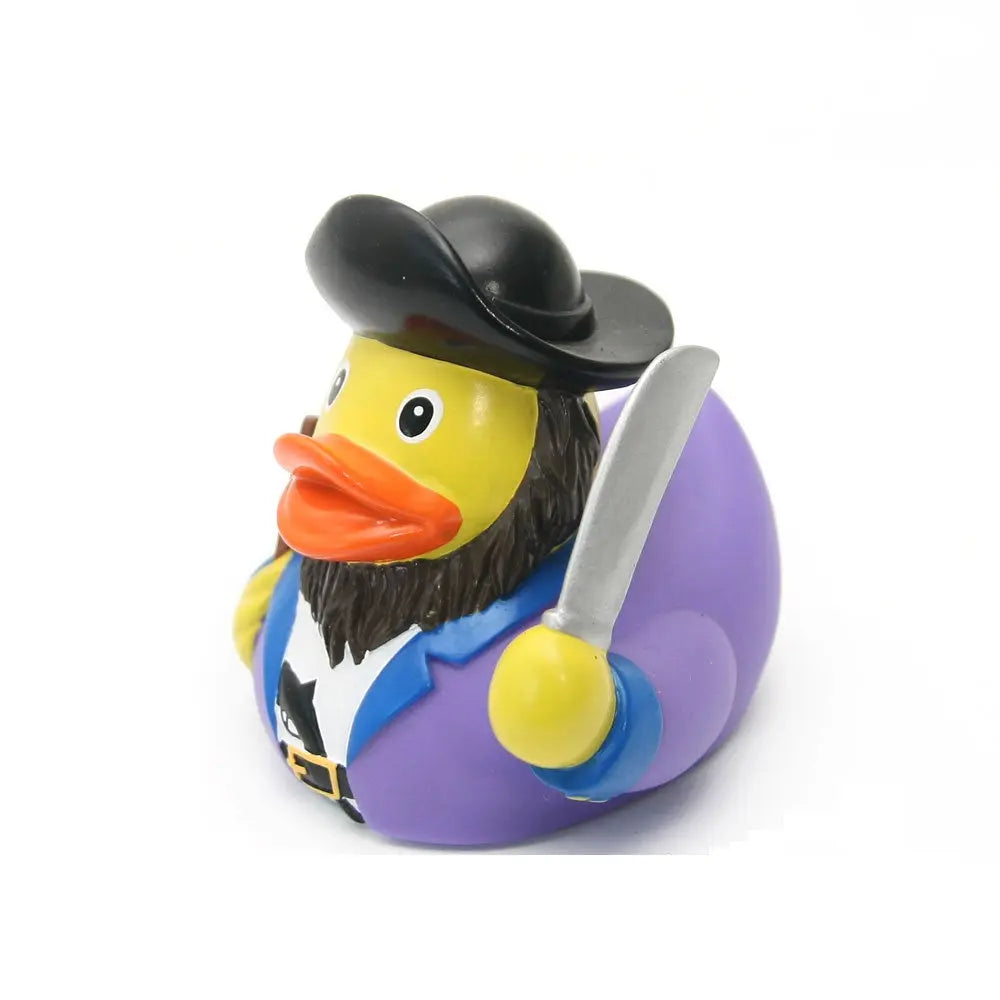 Canard Capitaine Pirate Violet Lilalu CoinCaillerie