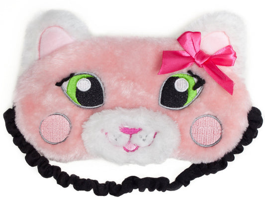Masque de sommeil – rose chat