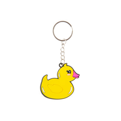 Colored Ducks Keychain