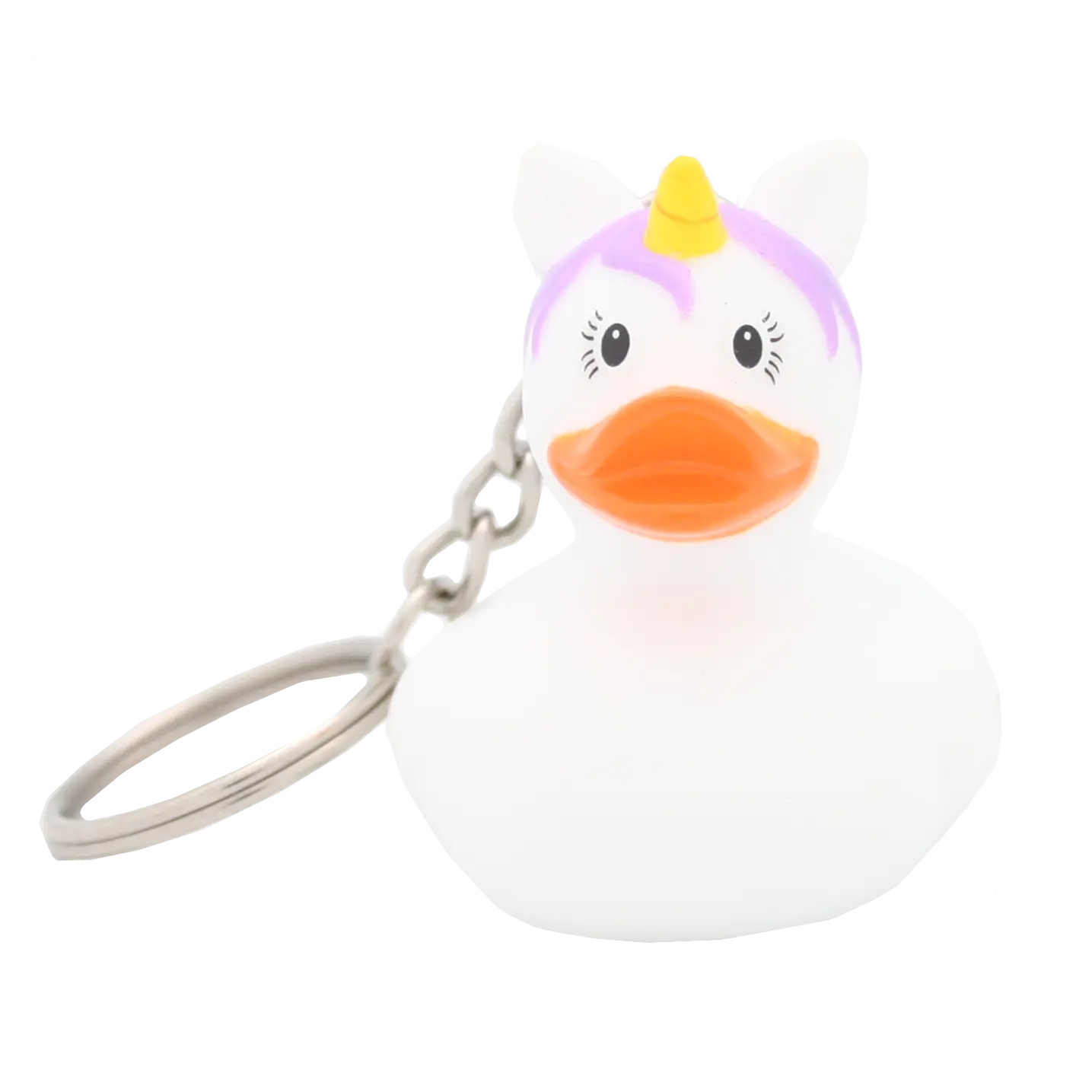 Porte-Clés Canard Licorne Blanche Lilalu CoinCaillerie