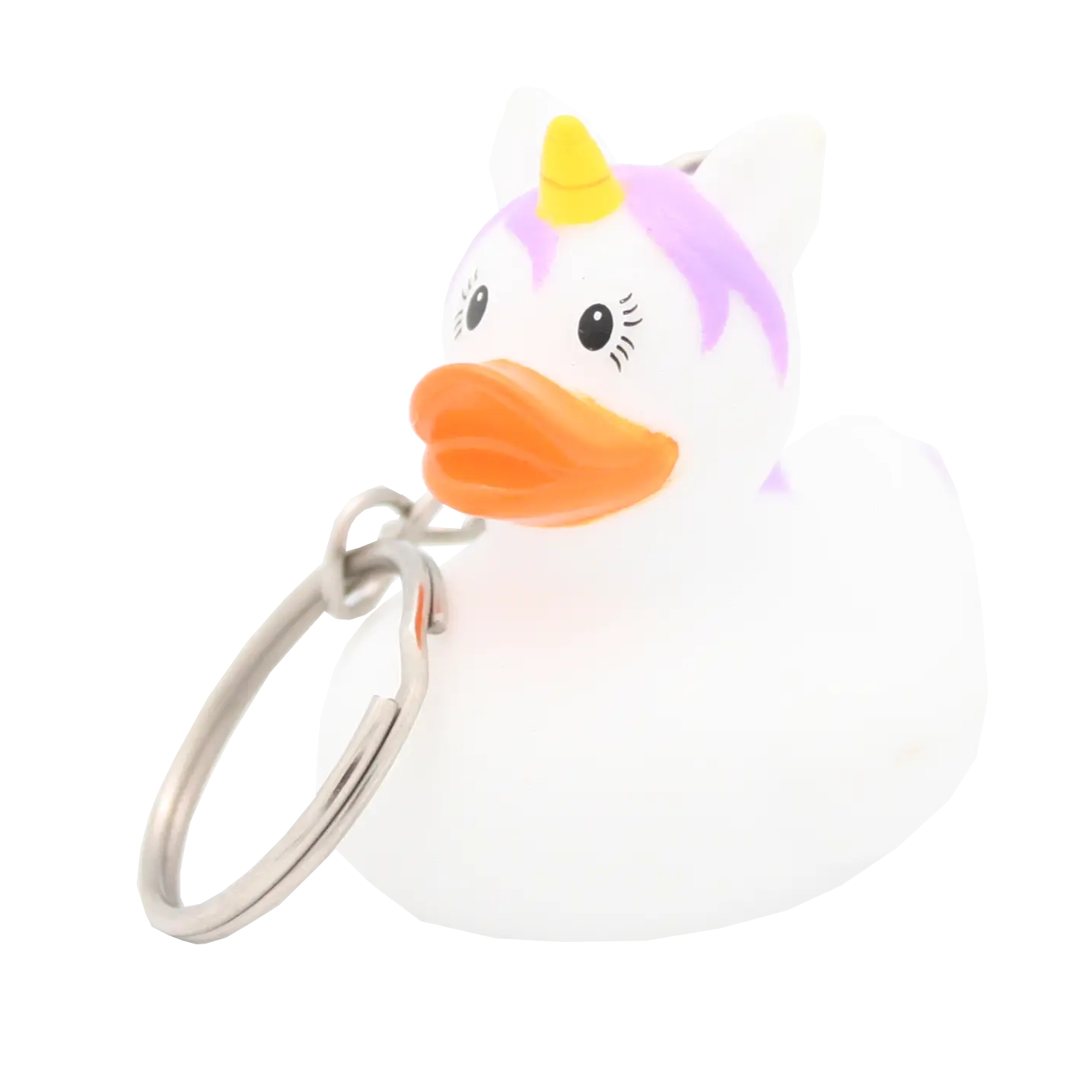 Porte-Clés Canard Licorne Blanche Lilalu CoinCaillerie