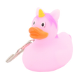 Llavero Pato Unicornio Rosa