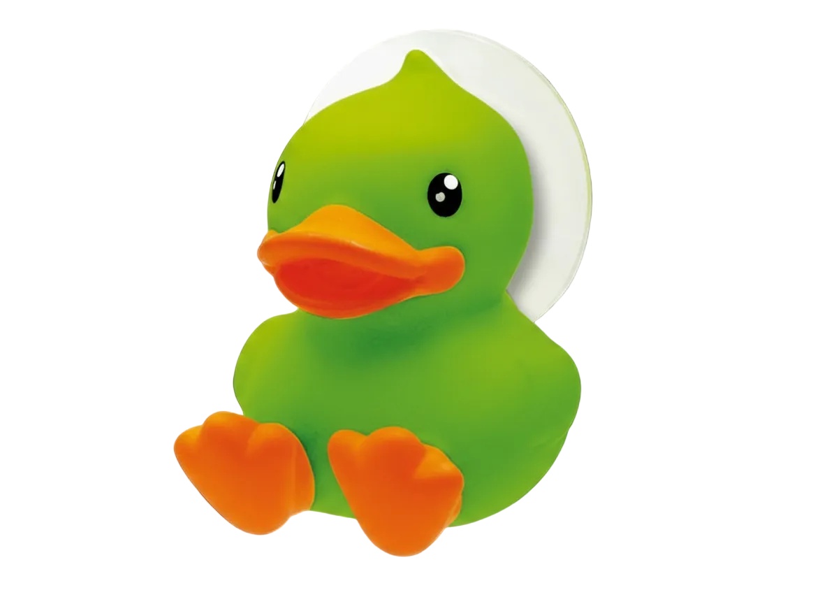 Green Duck Toothbrush Holder