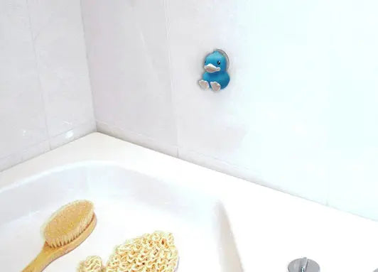 canard porte brosse a dents bleu b duck 