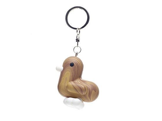 porte cles canard bois canar 