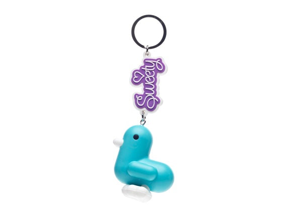 porte cles canard bleu candy Dhink292 31 