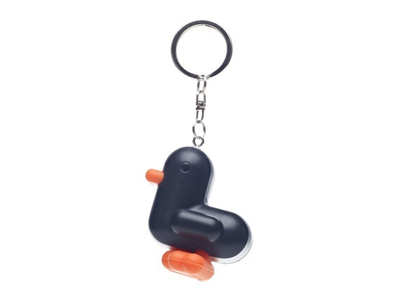 Black Duck Racer Keychain