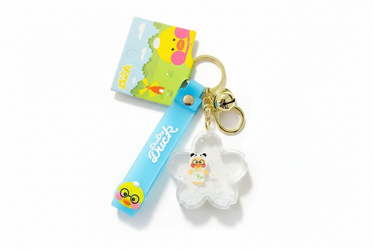 Panda Duck Bottle Keychain