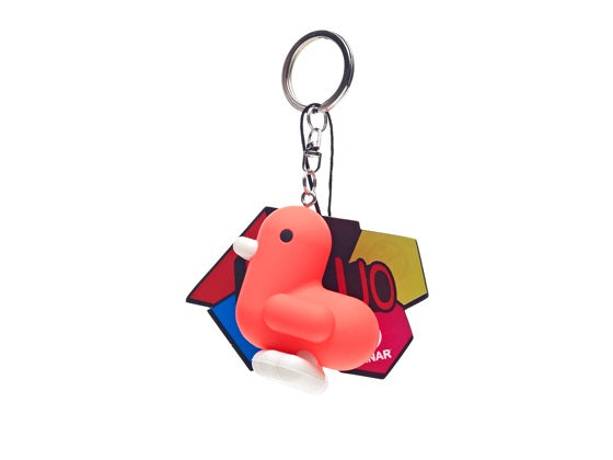 Ключодържател Neon Red Duck