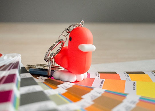 Ключодържател Neon Red Duck