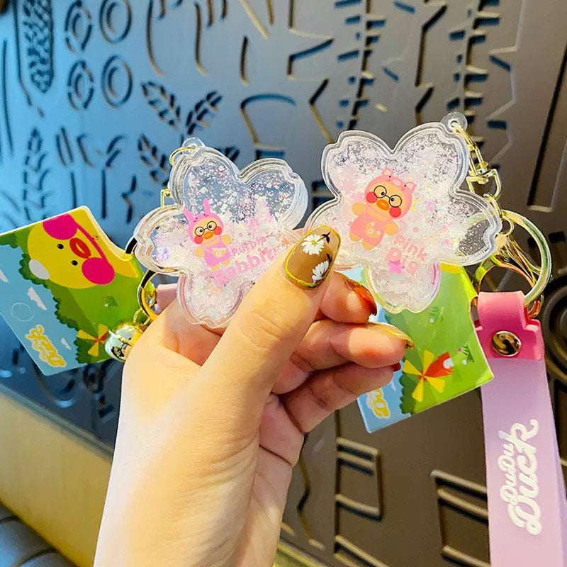 Breloczek na butelkę z kaczą świnią