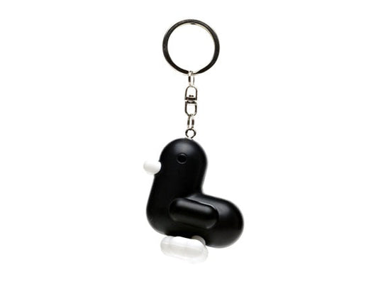 CMYK Black Duck Keychain