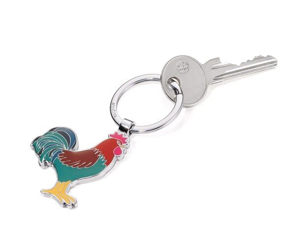 Porte-clés Coq NAPOLEON – détail 2
