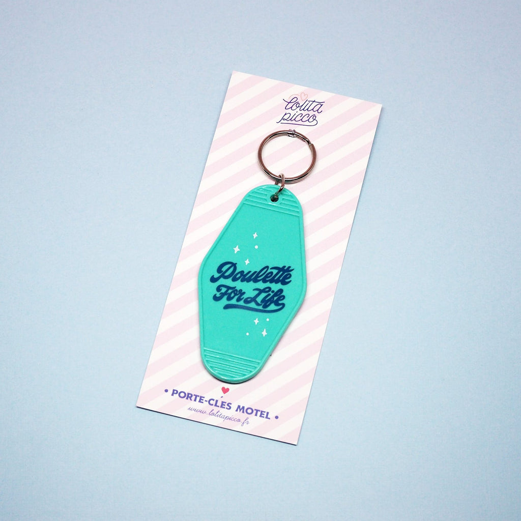 porte cles motel poulette for life lolita picco 