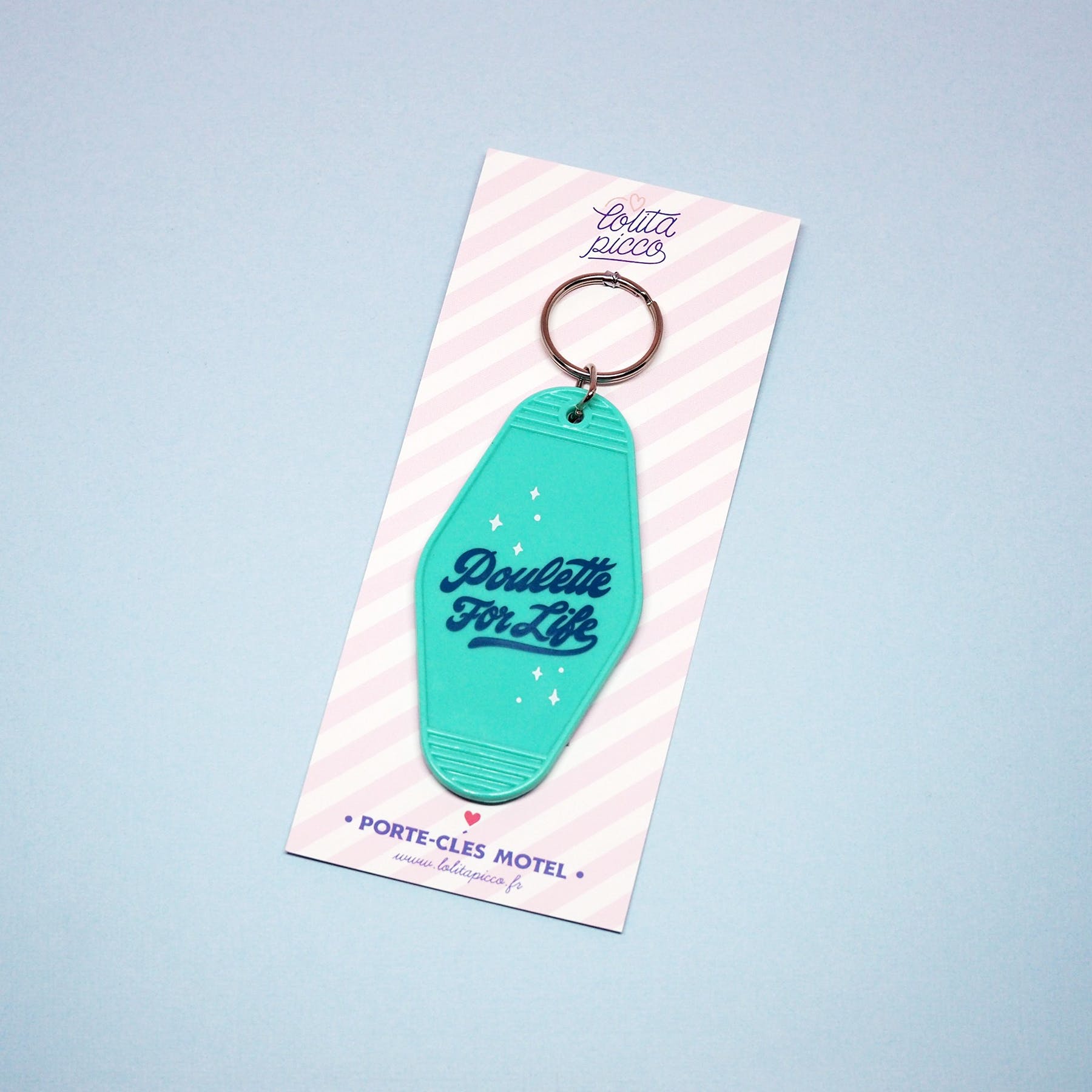 porte cles motel poulette for life lolita picco 