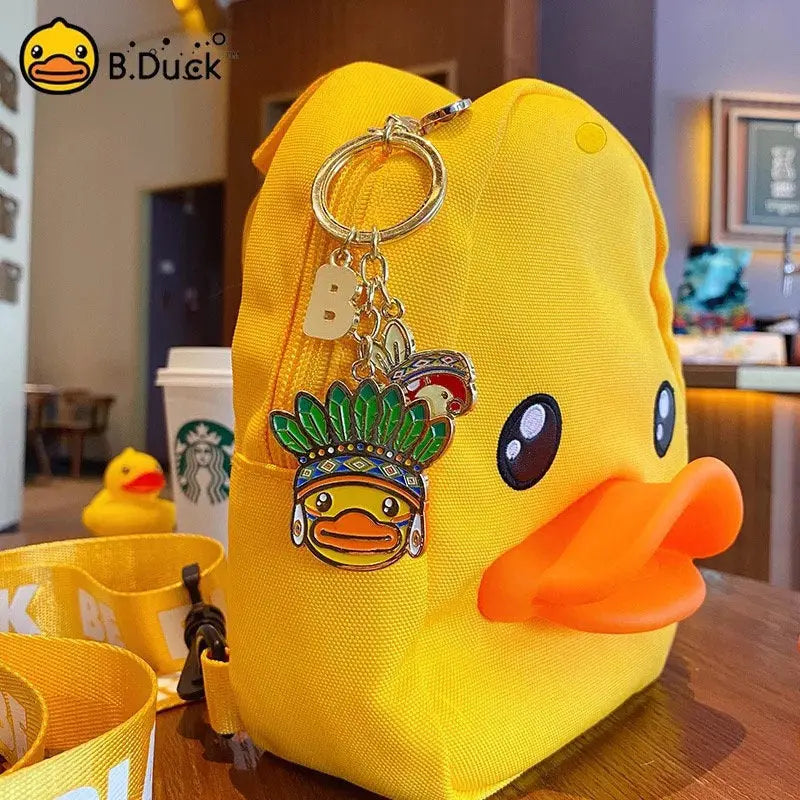 Porte Clés Canard Amérindien B.Duck  CoinCaillerie