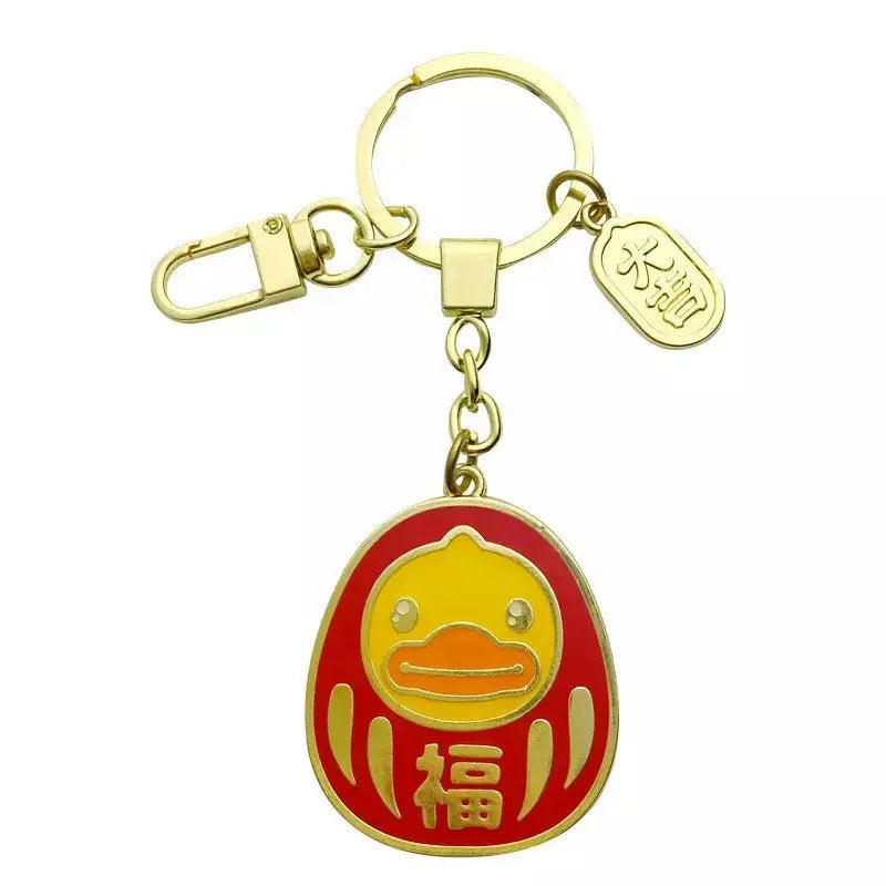 Porte-Clés Canard Daruma B.Duck  CoinCaillerie