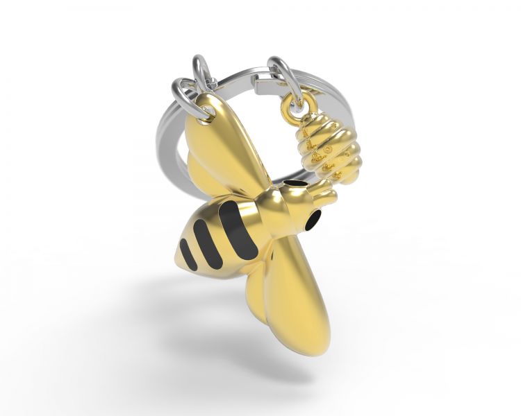 porte cles abeille metalmorphose 
