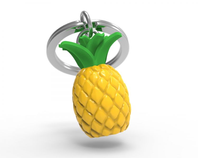 porte cles ananas metalmorphose 