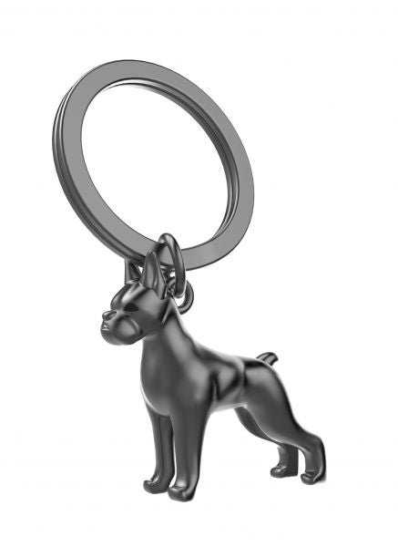porte cles boxer noir metalmorphose 