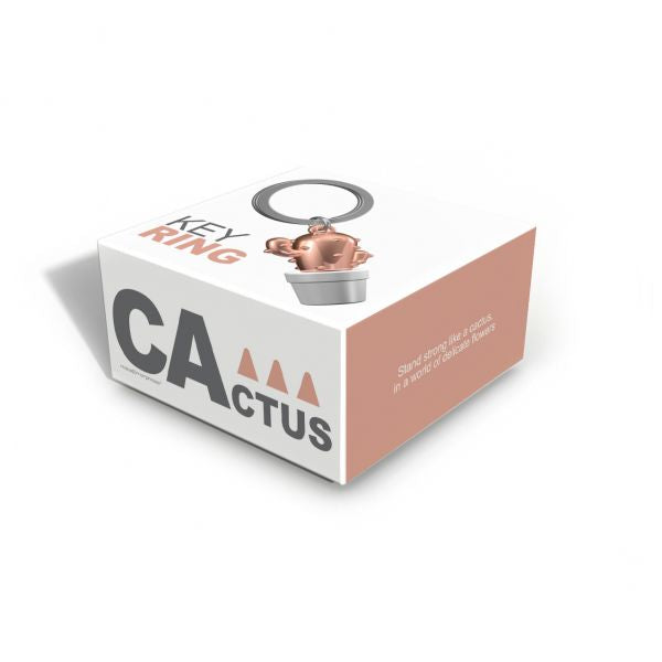 porte cles cactus rose metalmorphose 
