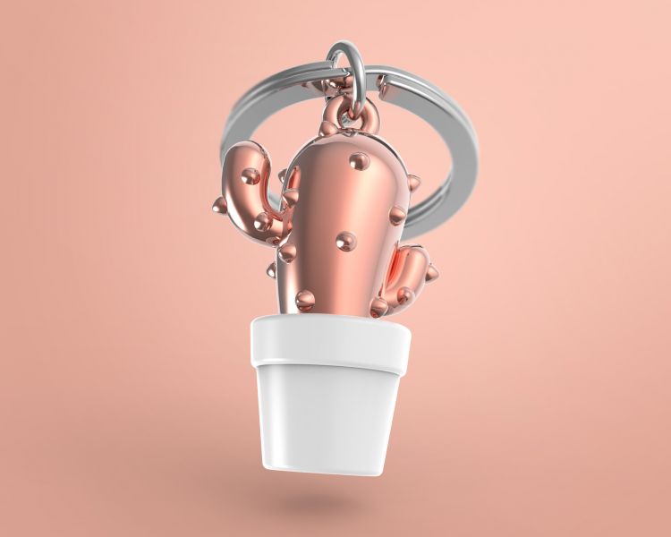 ключодържател cactus розов metalmorphose MTM104 02 5404006038633