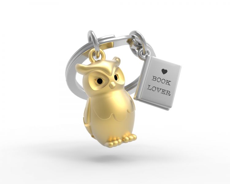 porte cles hibou metalmorphose 